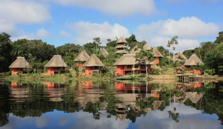 Exterior view, Napo Wildlife Centre, Ecuador, The Amazon