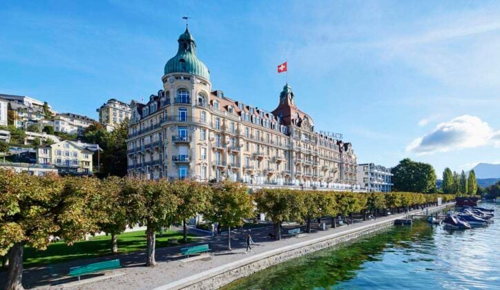 Mandarin Oriental Palace Luzern Exterior by Day